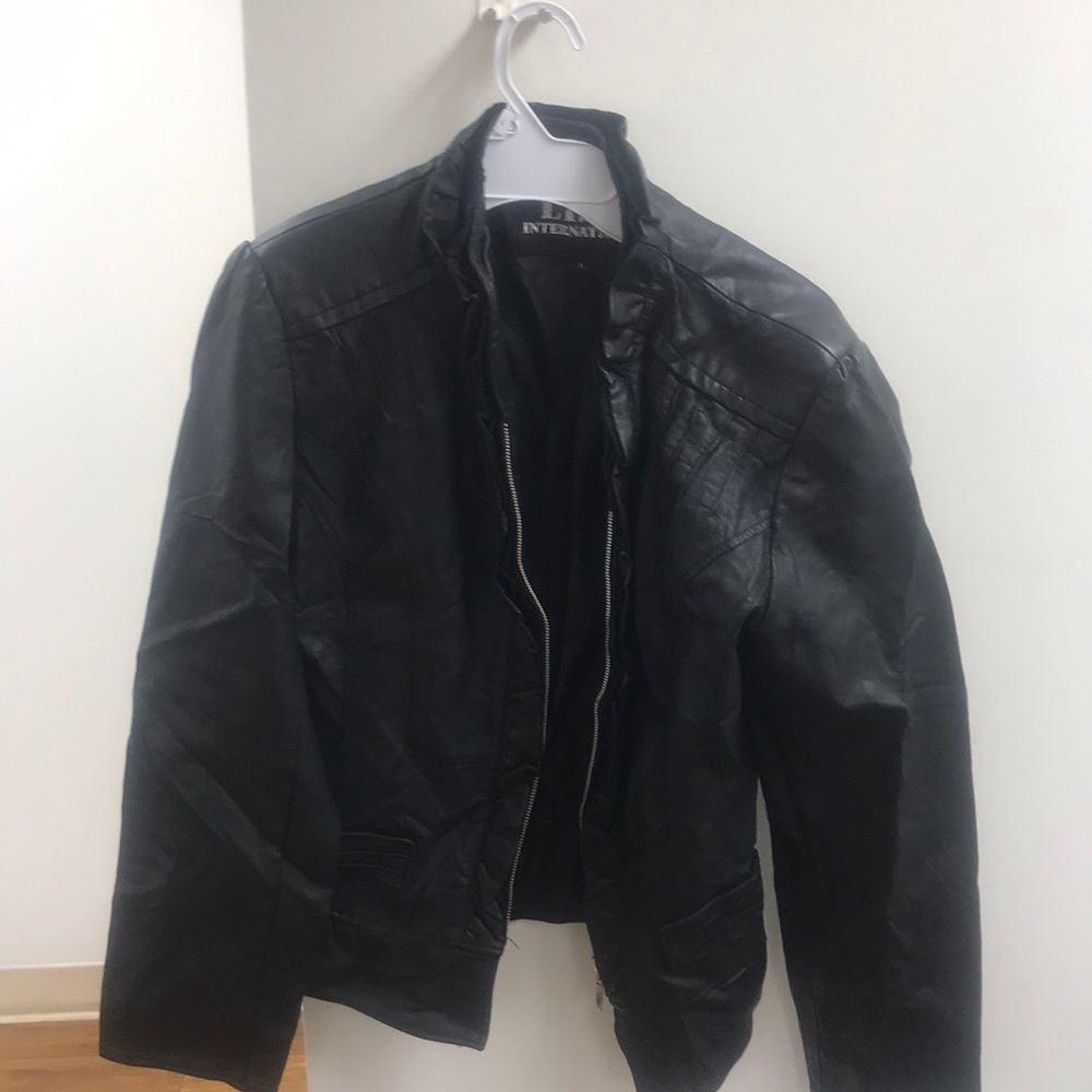 Leather jacket